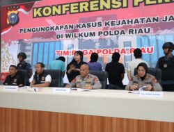 Polda Riau Tangkap 8 Anggota Geng Motor Bersenjata, Masih Berstatus Pelajar