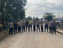 Jaga Situasi Tetap Kondusif, Polres Siak Gelar Patroli di Kampung Tumang Pasca Aksi Unjuk Rasa di PT SSL