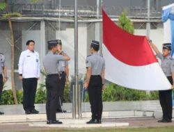 Dari Balik Dinding Pemasyarakatan, Pancasila Tetap Menyala: Upacara Lapas Cilegon Penuh Keharuan