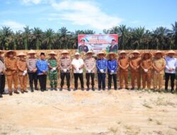 Panen Raya Jagung Kuartal II Tahun 2025, Polres Kampar Dukung Swasembada Pangan Nasional
