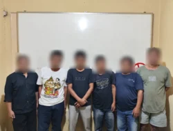 Enam Pelaku Judi Kartu Ditangkap Polsek Gunung Putri, Uang tunai dan Kartu Disita