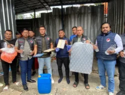 Operasi Gabungan Sat Narkoba Polresta Bogor Kota dan Polres Bogor Gerebek Gudang Produksi Miras Ilegal