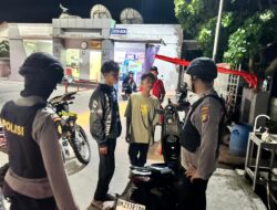 Jaga Kamtibmas Aman dan Kondusif, Tim Raga Polresta Pekanbaru Gelar Patroli Cipkon