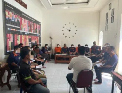 Jaga Kondusifitas Lingkungan Rutan Surakarta, Ka KPR Berikan Pengarahan Kepala Kamar Blok Hunian