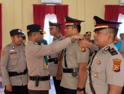 Kapolres Kampar Pimpin Sertijab Kapolsek Tapung Hulu dan Kapolsek Bangkinang Barat