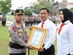 Polda Riau Luncurkan Tim Raga Plus dan Beri Penghargaan kepada Personel Berprestasi