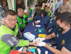 Sambut Hari Bhayangkara ke-79, Sebanyak 550 Pengemudi Ojek Online Cek Kesehatan Gratis di Kota Tangerang