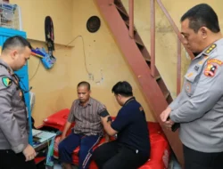 Anjangsana HUT Bhayangkara Ke-79, Tim Baharkam Polri Kunjungi PNPP Sakit Pengatur Muda Joko Priyono