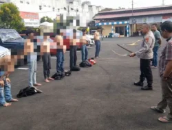Patroli Rutin, 11 Remaja Diduga Hendak Tawuran Diamankan Polisi di Tangerang