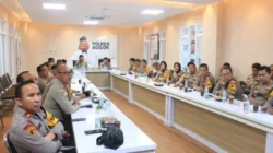 Kapolres Bogor Pimpin Anev Ketahanan Pangan Secara Virtual