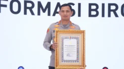 Polres Metro Tangerang Kota Kembali Menerima Penghargaan Pelayanan Prima Dari Kapolri di Musrenbang Polri 2025