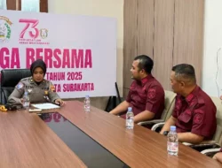 Jalin Sinergi dan Koordinasi, Rutan Surakarta Bersilaturahmi Ke Satuan Lalu Lintas Polresta Surakarta