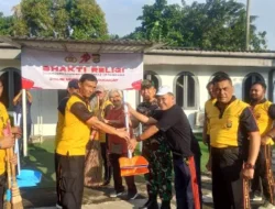Tingkatkan Sinergi, Polsek Ciledug dan Polres Metro Tangerang Kota Adakan Bakti Religi di Gereja Poukli