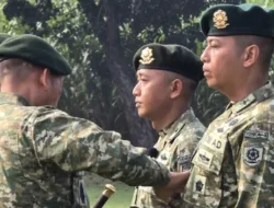 Sertijab dan Tradisi Korps Kostrad, Kepala Rutan Bangil Ikuti Upacara Militer Bersama Forkopimda di Lapangan Arupadatu
