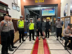 Polres Tulungagung Rutin Gelar Patroli Sambang Di Lapas Tulungagung, Ciptakan Situasi Aman Dan Kondusif