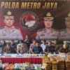 Polda Metro Jaya Tangkap 1.672 Tersangka Dan Sita 321,5 Kg Narkoba Jelang Hari Bhayangkara Ke-79