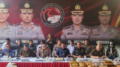 Polda Metro Jaya Tangkap 1.672 Tersangka Dan Sita 321,5 Kg Narkoba Jelang Hari Bhayangkara Ke-79