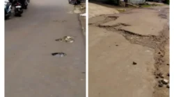 Diduga Akibat Bobot Stamper Yang Tidak Maksimal Saat Melaksanakan Pekerjaan, Belum Genap Satu Tahun Jalan Ruas Pasirsuren-Cikidang Sudah Terlihat Ada Kerusakan Lagi
