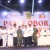 Kapolres Bogor Bersama Forkopimda Meriahkan Pawai Obor 1 Muharam di Stadion Pakansari