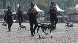Robot Humanoid dan K9: Mimpi Inovasi Teknologi Polri dalam Syukuran Hari Bhayangkara ke-79