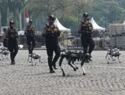 Robot Humanoid dan K9: Mimpi Inovasi Teknologi Polri dalam Syukuran Hari Bhayangkara ke-79