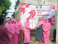 Jelang Hari Bhayangkara Ke-79, Polsek Sepatan Gelar Takziah Dan Santunan Uang Duka