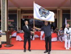 Jelang Hari Bhayangkara ke-79, AKBP Mihardi Mirwan Resmikan Dojang Taekwondo Polres Kampar