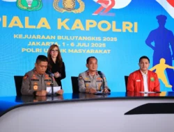 Kapolri Cup 2025 Siap Digelar, 547 Peserta Siap Berlaga di Kejuaraan Bulu Tangkis dalam Rangka Hari Bhayangkara ke-79