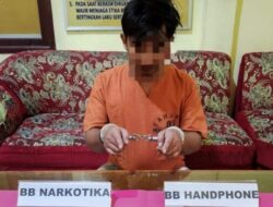 Sita 2,42 Gram Sabu, Polsek Kampar Kiri Hilir Ungkap Kasus Narkoba di Desa Bina Baru