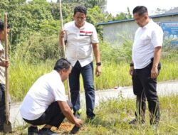 Memperingati Hari Bhayangkara ke-79, Polres Kampar Deklarasi Kampung Bebas Narkoba dan Penanaman Pohon