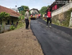 Pemdes Wargajaya Genjot Infrastruktur Jalan Lewat Dana Desa Tahap II