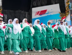 Polri Dekat Dengan Organisasi Keagamaan, Defile HUT Bhayangkara ke-79 Semakin Meriah