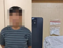 Satreskoba Polres Metro Tangerang Kota Tangkap Pengedar Sabu, 4,84 gram Disita