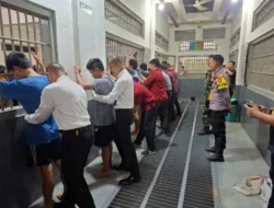 Operasi Gabungan! Lapas Cilegon Tunjukkan Komitmen Anti HALINAR