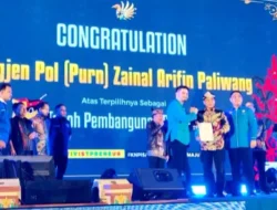 Dinilai Pemimpin yang Teguh dan Selalu Berikan Dukungan Penuh Kepada Pemuda di Kaltara, Gubernur Zainal Diberikan Penghargaan Oleh DPP KNPI