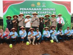 Dukung Swasembada Pangan 2025, Polda Metro Jaya Tanam Jagung di Tangerang Selatan