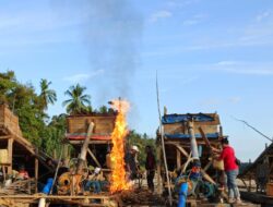 Polsek Cerenti Tindak Tegas Tambang Ilegal di Desa Pulau Bayur