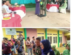Kunjungan Silaturahmi Dr. Desy Ratnasari, M.si.,M.Psi Ke Makoramil 2203 Warungkiara