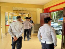 Polres Kuansing Siapkan Pengamanan Pacu Jalur Rayon IV di Tepian Dt Bandaro Lelo Budi, Desa Pulau Godang Kari