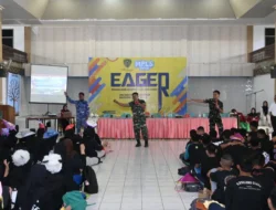 Personel Lanud Sultan Hasanuddin Berikan Pendidikan Karakter Kepada Siswa SMK Darussalam