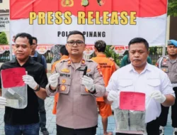 Polsek Pinang Amankan Dua Spesialis Curanmor, Kunci T dan 10 Motor Disita