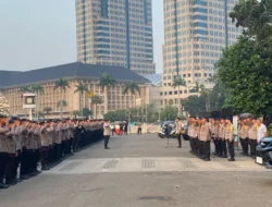 1.632 Personel Polisi Dikerahkan Amankan Aksi Ojol di Silang Selatan Monas