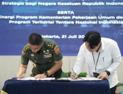 TNI dan Kementerian PU Teken Nota Kesepahaman Dukungan Pembangunan Infrastruktur