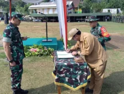Pembukaan TMMD KE-125 Kodim 0622/KAB. Sukabumi TA. 2025 Desa Lankapjaya; Sinergi TNI Dan Masyarakay Untuk Pembangunan Berkelanjutan