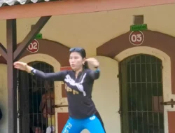 Hilangkan Stres, Rutan Bangil Laksanakan Senam Sehat Bersama Warga Binaan