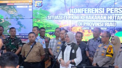 Karhutla di Riau Menurun, Kolaborasi Semua Pihak Jadi Kekuatan Utama Penanganan