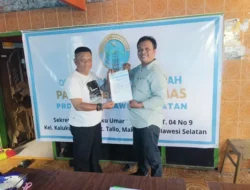 Viral di Sulsel, CEO PT Aswar Jaya Group Kunjungi Kantor DPW Partai Generasi Emas di Makassar