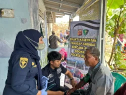 Dokkes Polres Bogor Laksanakan Bhakti Kesehatan Tanggap Bencana di Rancabungur