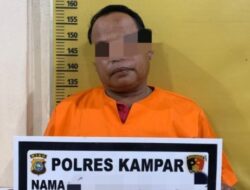 Polres Kampar Tangkap Pelaku Penganiayaan, Karena Tidak Mau Ditegur