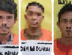 Polisi Amankan 3 Pelaku Curanmor di Kecamatan Sungai Sembilan
